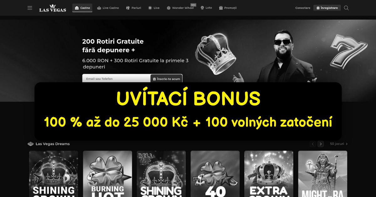 Las Vegas Casino - Online Automaty | Bonus 62 500 Kč
