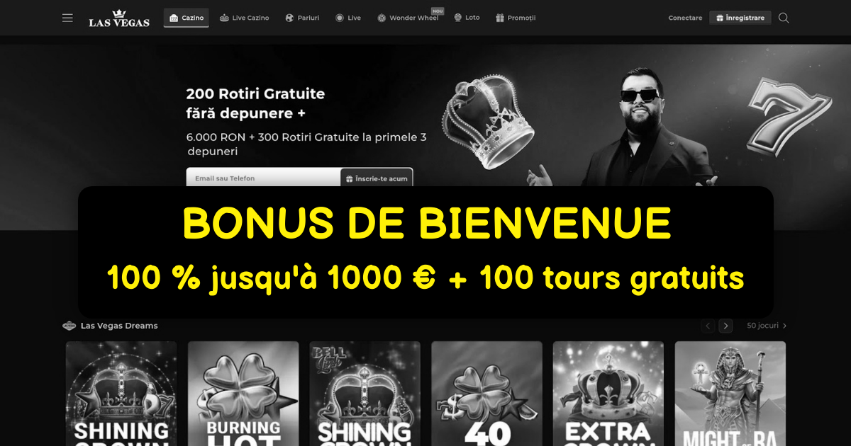 Las Vegas Casino - Machines à Sous en Ligne | Bonus 2500 €